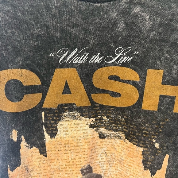 Johnny Cash vintage style graphic tee - Picture 3 of 4